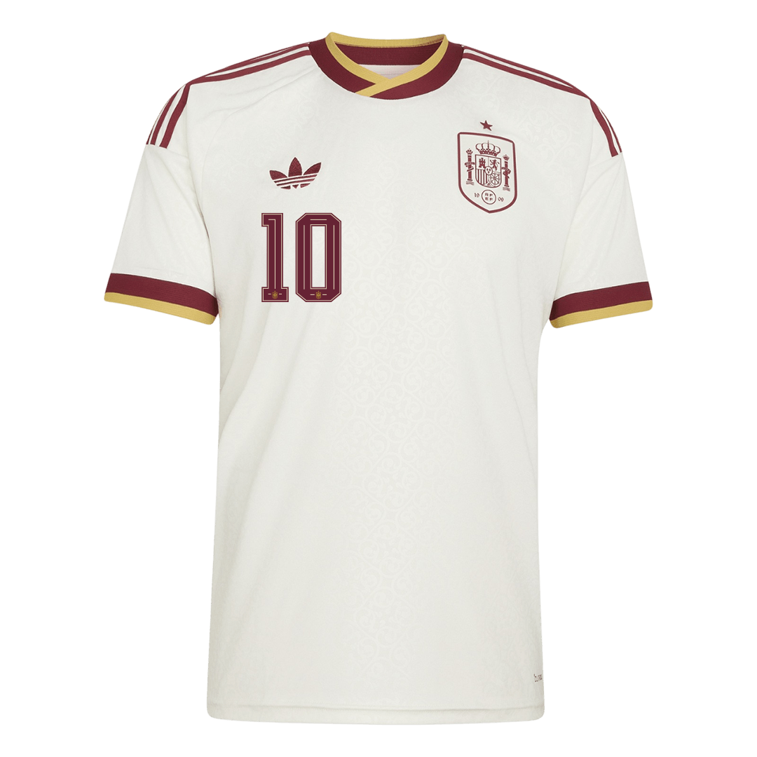 Spanien Tröja OLMO #10 2026 Borta Vit
