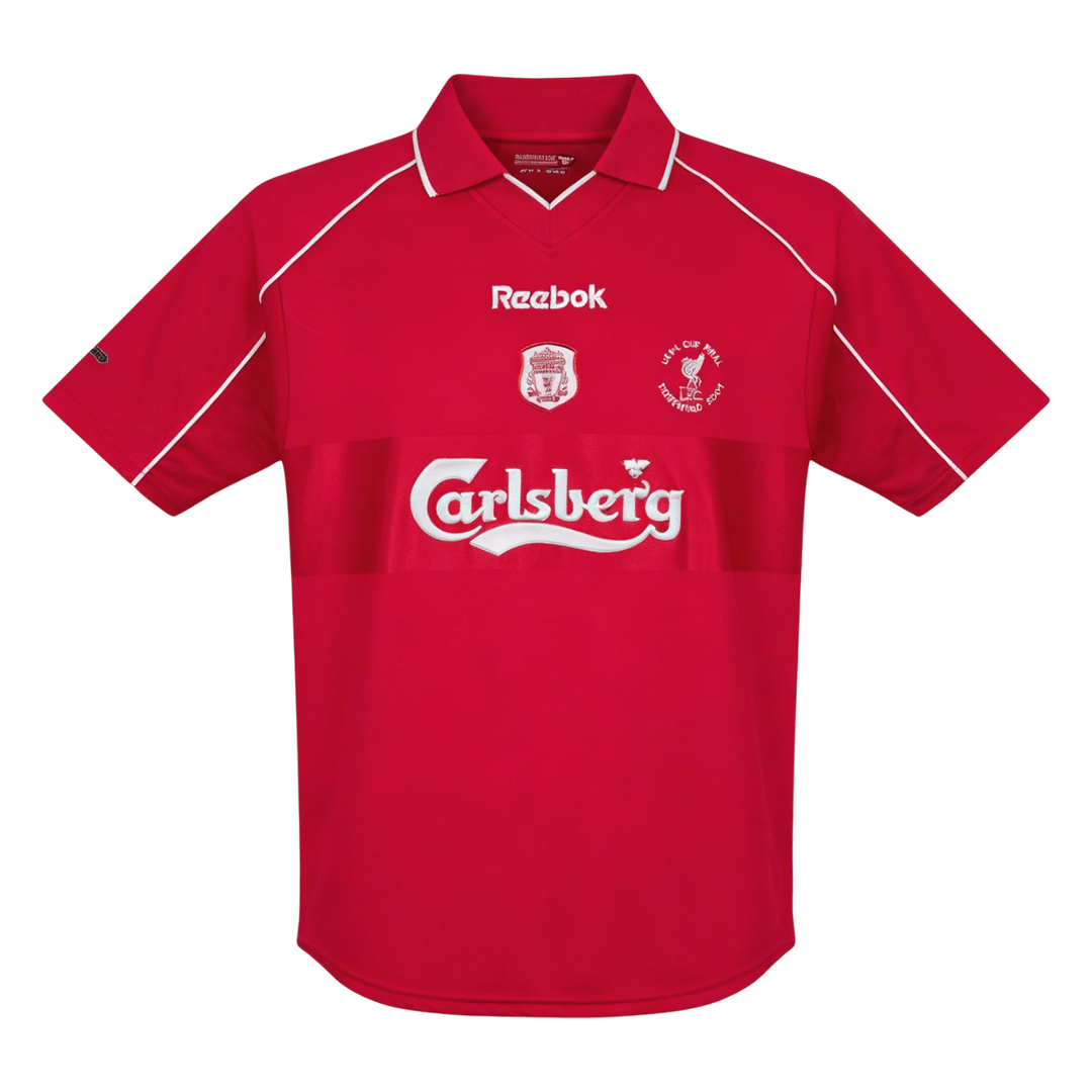 Liverpool Hemmatröja 2000/01 Retro Tröja
Röd