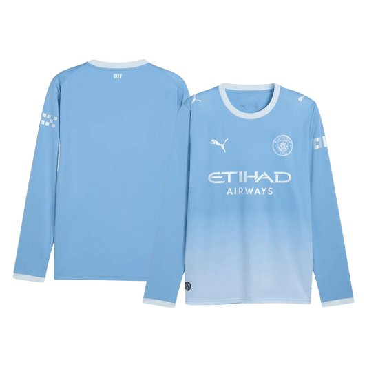 Manchester City Tröja 2026/27 Hemma Långärmad Blå-1