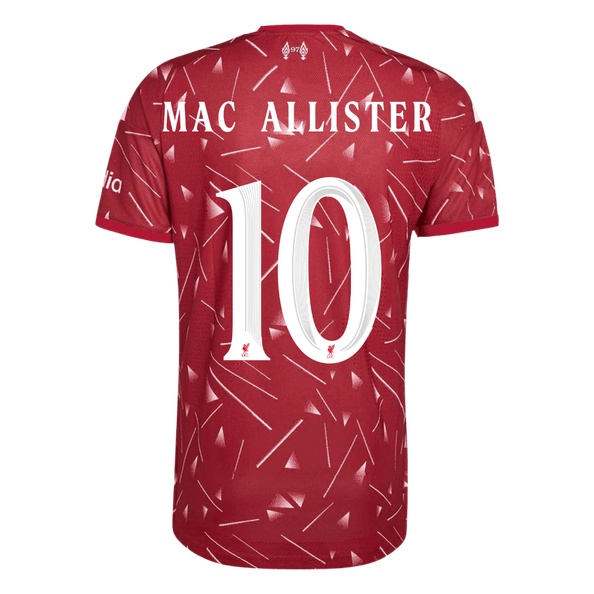 Liverpool Tröja MAC ALLISTER #10 2026/27 Hemma Autentisk Röd - UCL