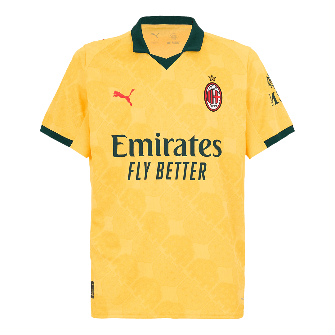 AC Milan Tröja FOFANA #19 2025/26 Tredje Gul