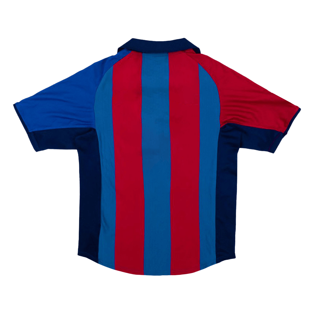 Barcelona Hemmatröja 2001/02 Retro Tröja
Röd & Blå
