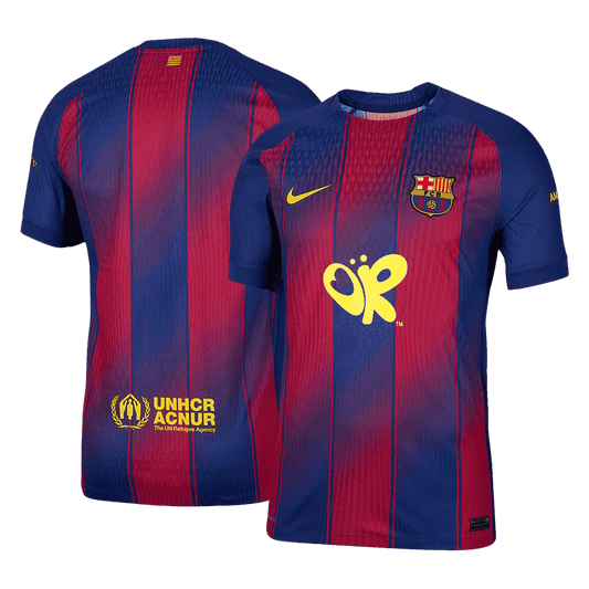 Barcelona Tröja 2025/26 Hemma Autentisk Röd & Blå-1