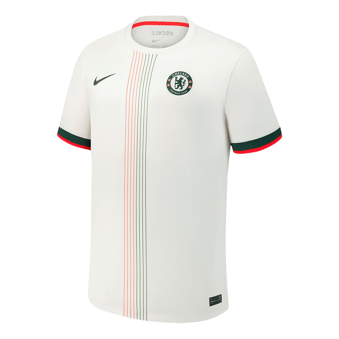Chelsea Tröja PALMER #10 2025/26 Borta Vit - UCL