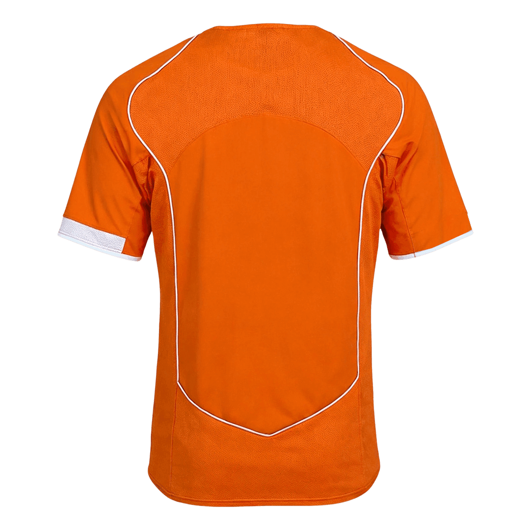 Nederländerna Hemmatröja 2004 Retro Tröja
Orange