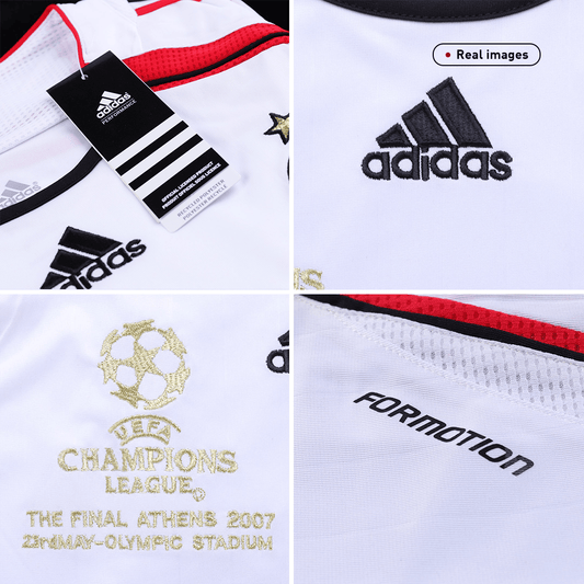 AC Milan Bortatröja 2006/07 Retro Tröja
Vit - UCL-1