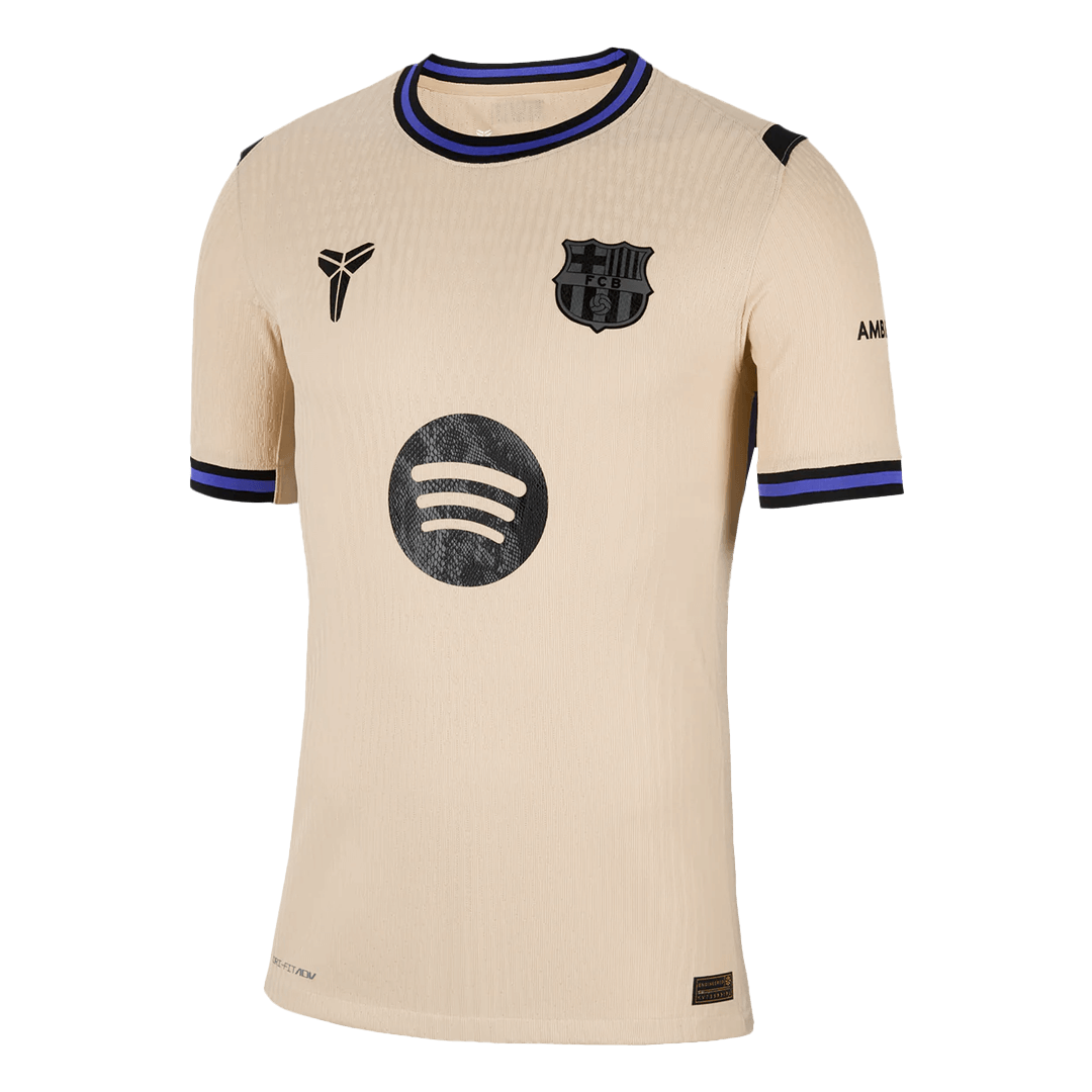 Barcelona Tröja LAMINE YAMAL #10 2025/26 Borta Gul