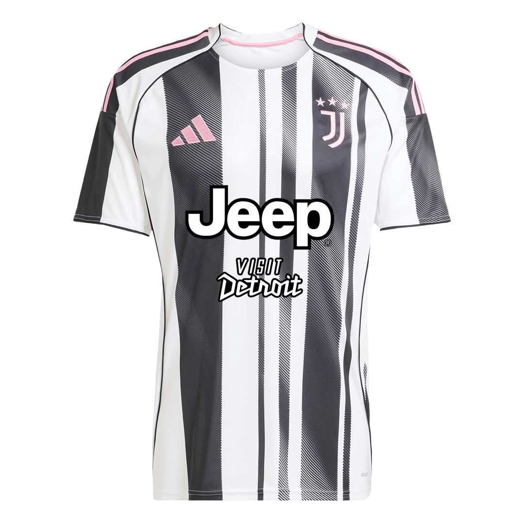 Juventus Tröja YILDIZ #10 2025/26 Hemma Svart & Vitt