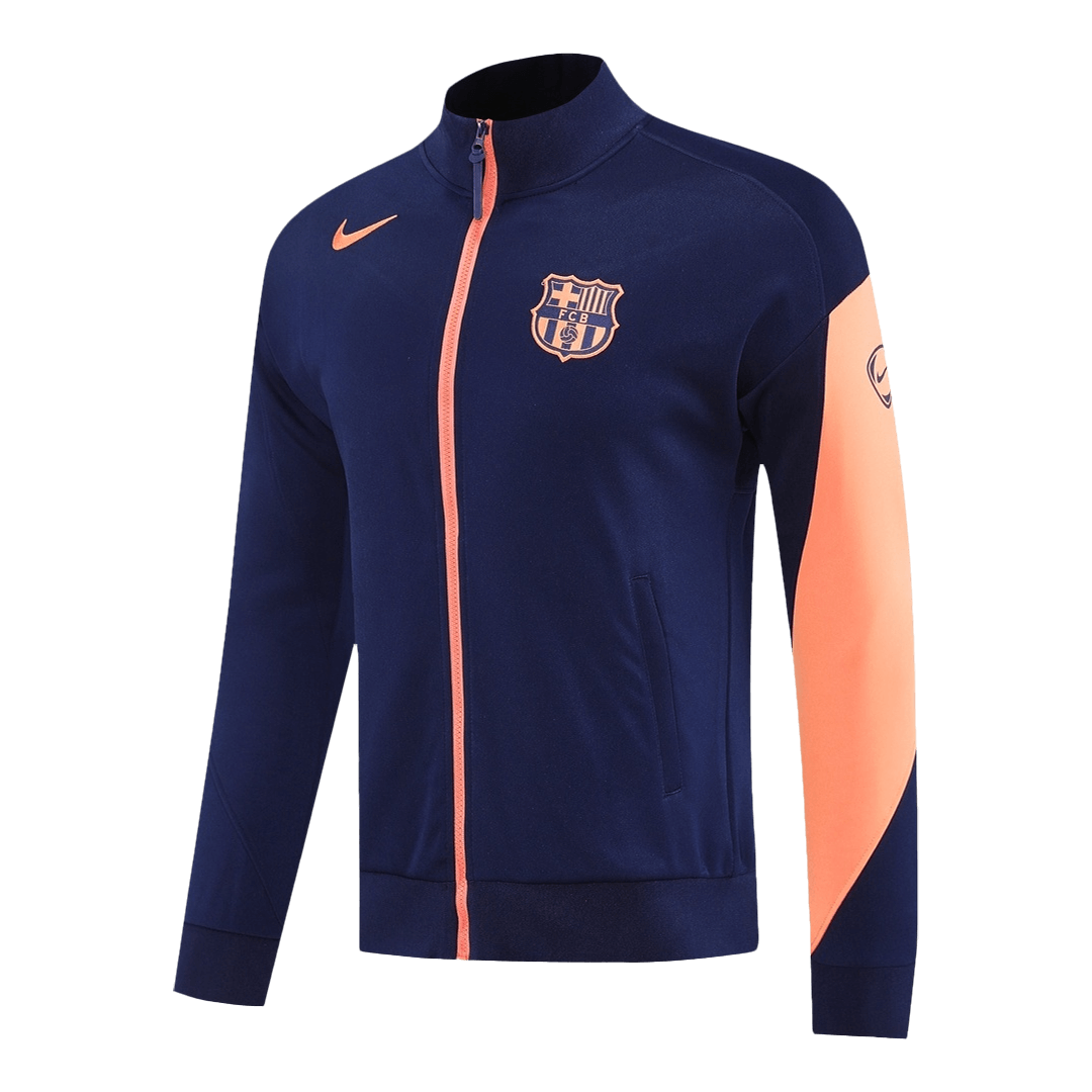Barcelona Träningsjacka 2025/26 Marinblå & Orange