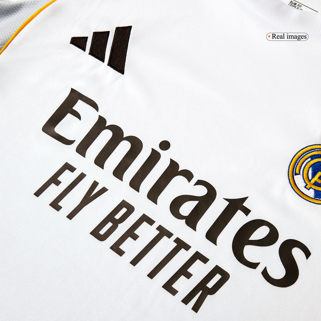 BELLINGHAM #5 Real Madrid Tröja 2025/26 Hemma Premium Vit-5