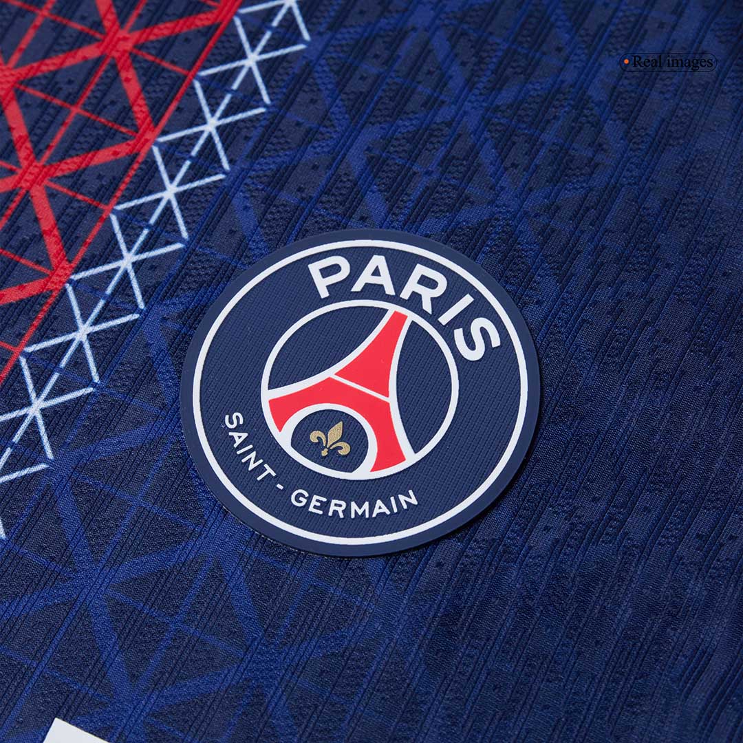 PSG Tröja B.BARCOLA #29 2025/26 Hemma Mörkblå-7