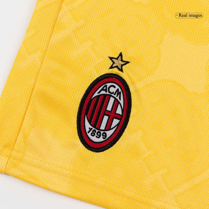 AC Milan Tröja 2025/26 Tredje Gul Barn-3