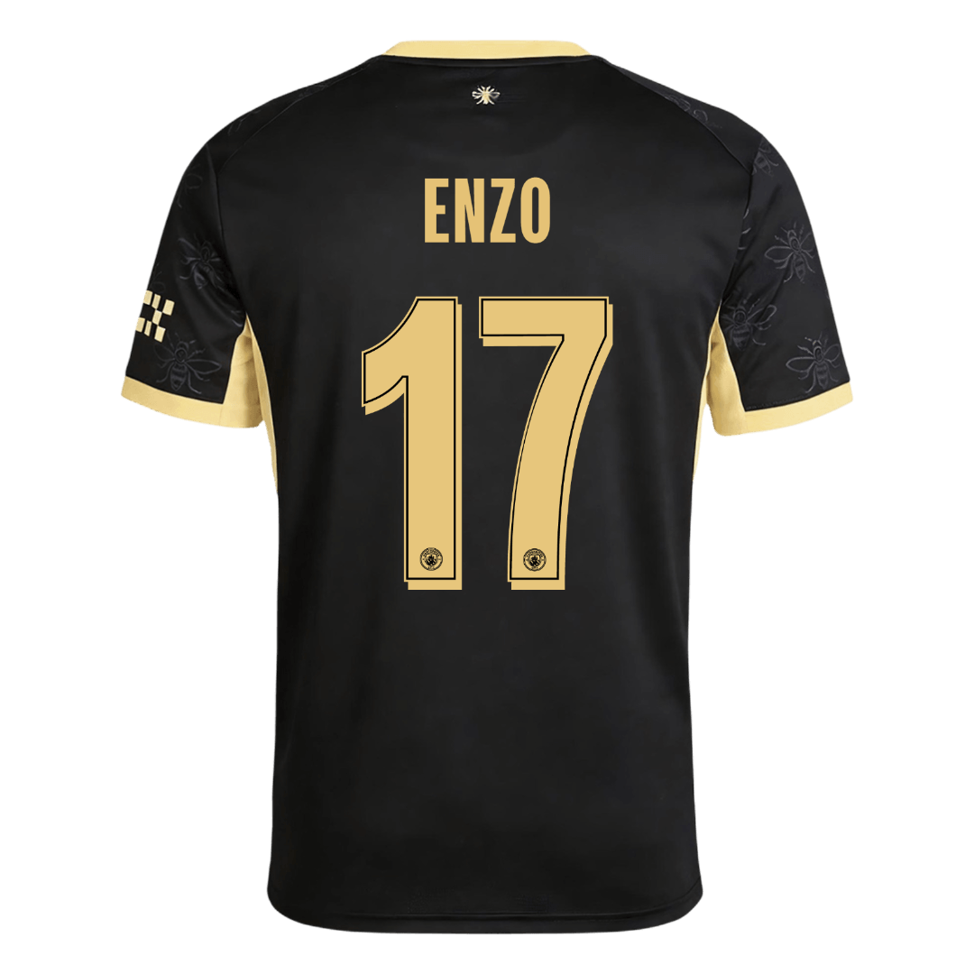 Manchester City Tröja ENZO #17 2026/27 Borta Svart - UCL
