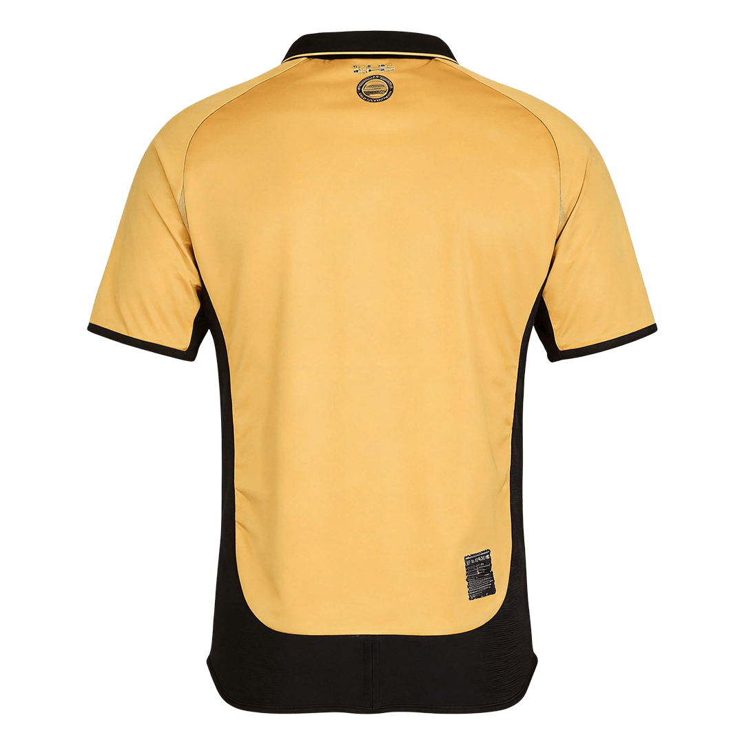 Manchester United Bortatröja 2001/02 Retro Tröja
 White&Gold-2