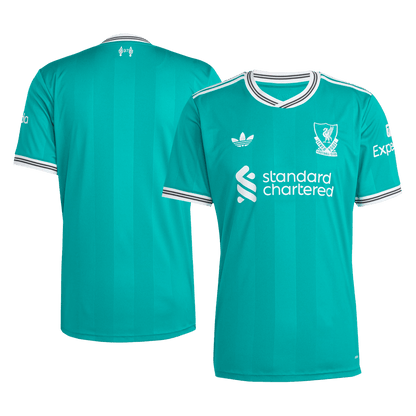 Liverpool Tröja Tredjeställ 2025/26 Grön-13