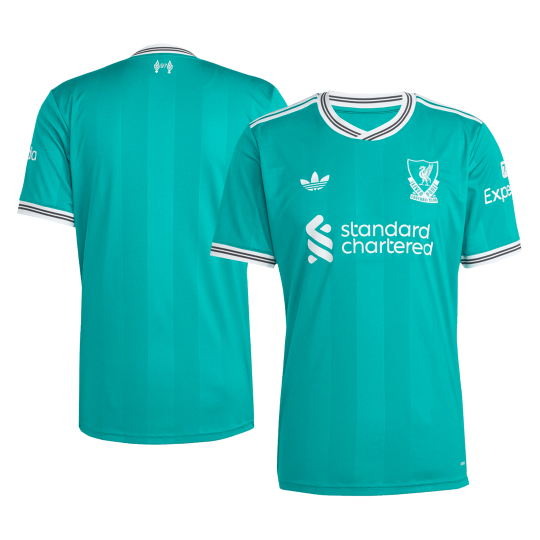 Liverpool Tröja 2025/26 Tredje Grön-10