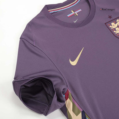 England Tröja PALMER #24 Euro 2024 Borta Lila-4