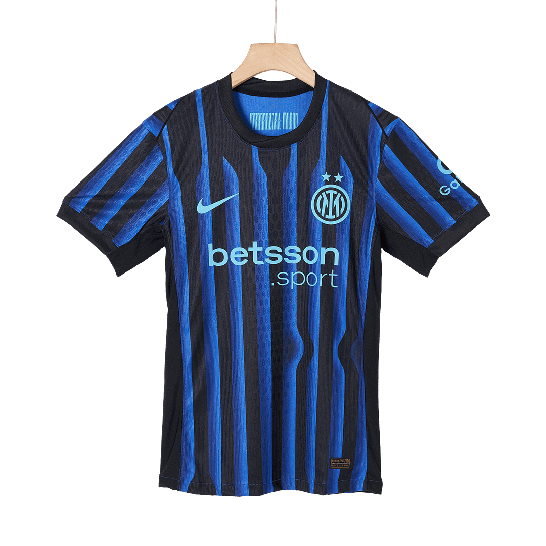 Inter Milan Tröja 2025/26 Hemma Autentisk Blå och svart-12