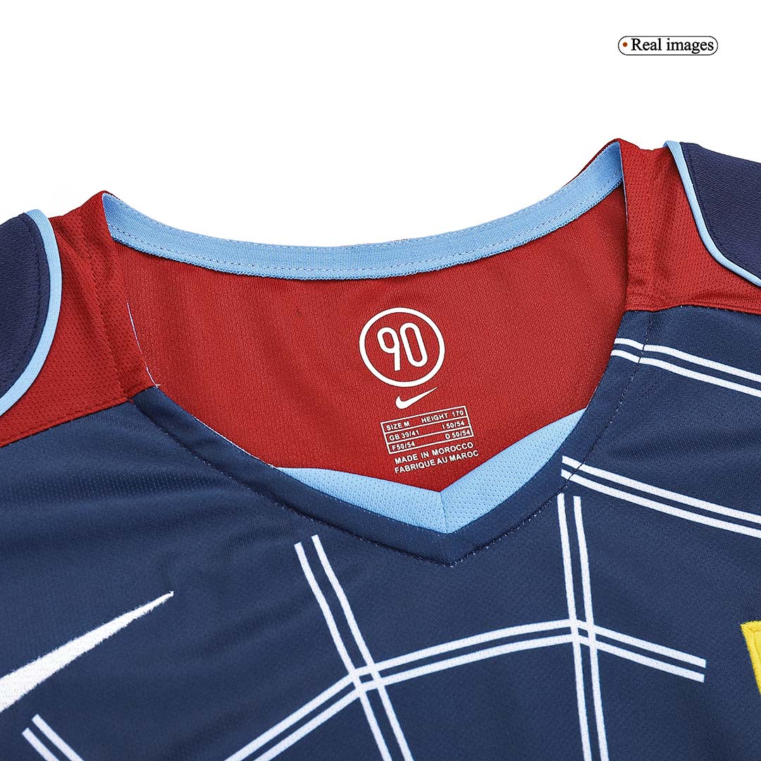 Atletico Madrid Bortatröja 2004/05 Retro Tröja
 Mörkblå