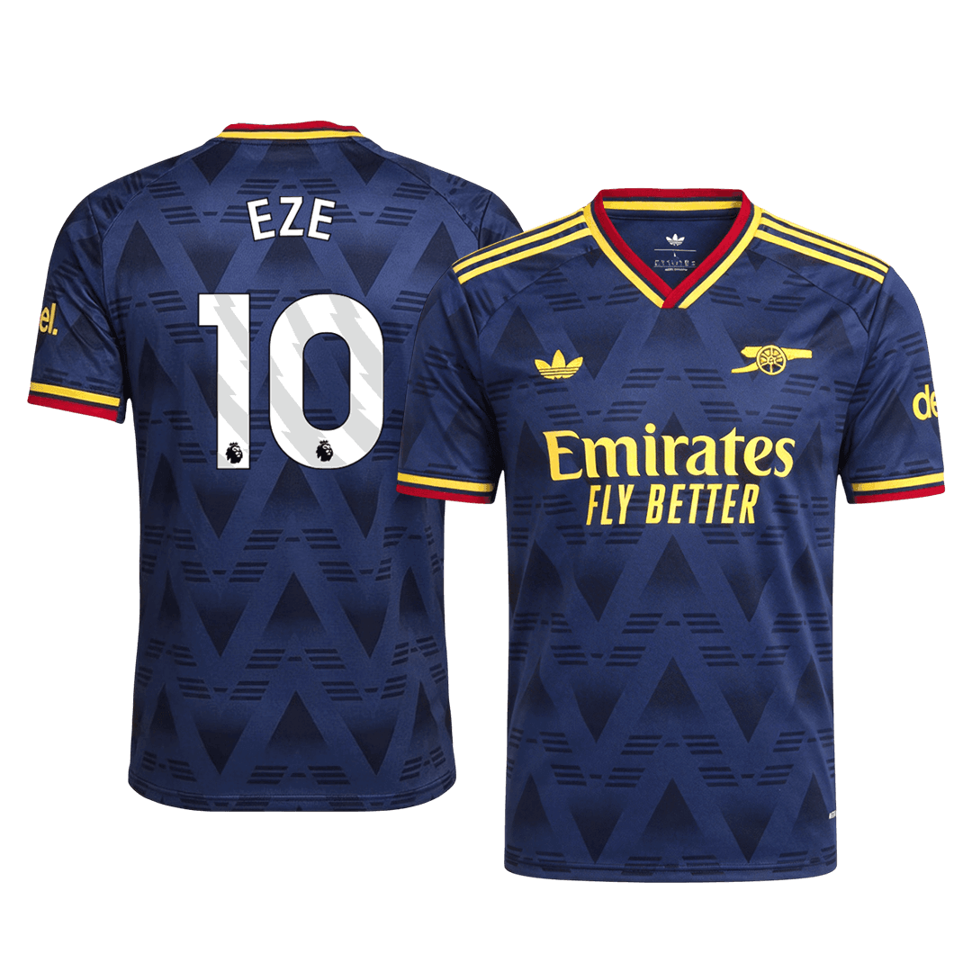Arsenal Tröja EZE #10 2026/27 Borta Autentisk Mörkblå