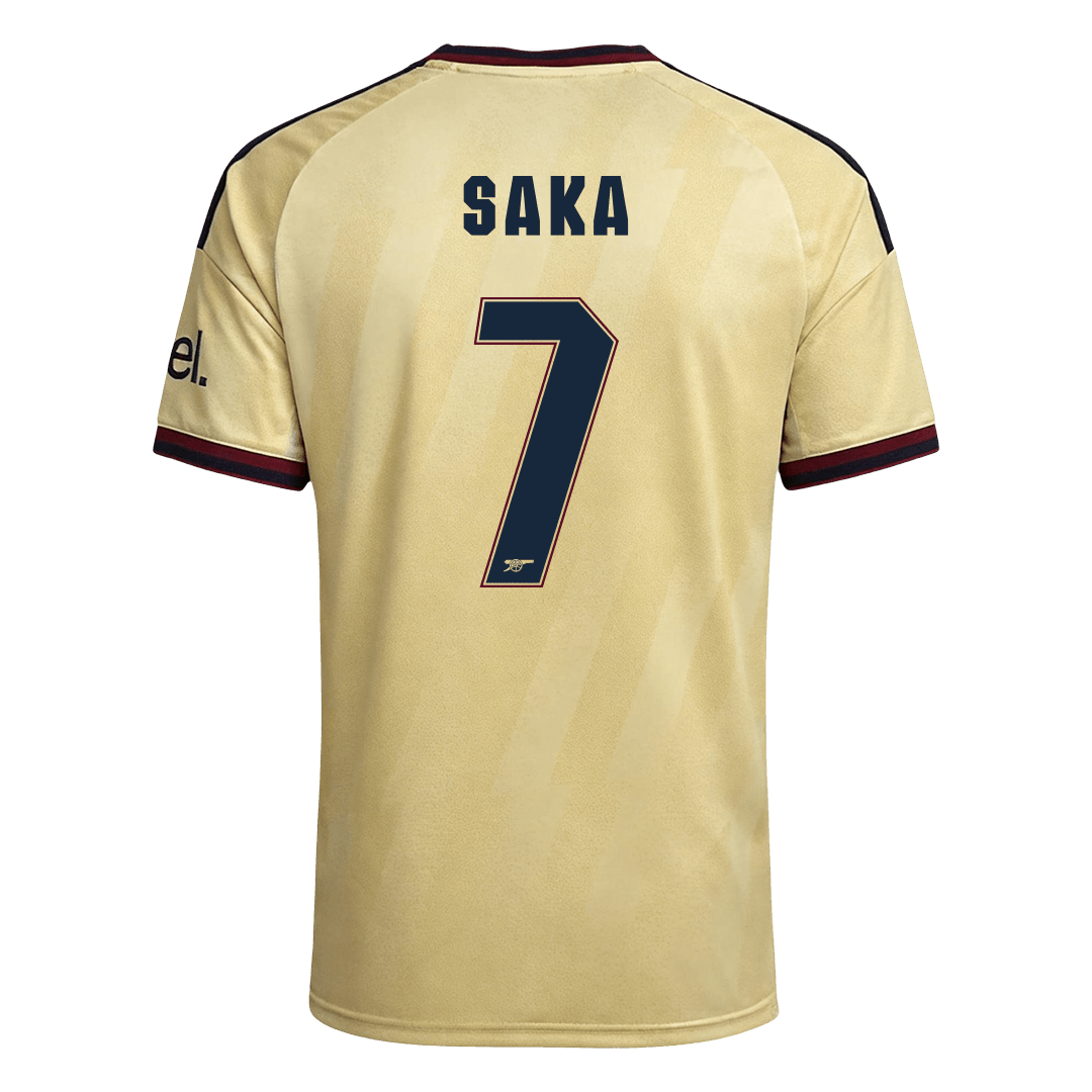 Arsenal Tröja SAKA #7 2026/27 Tredje Gul - UCL