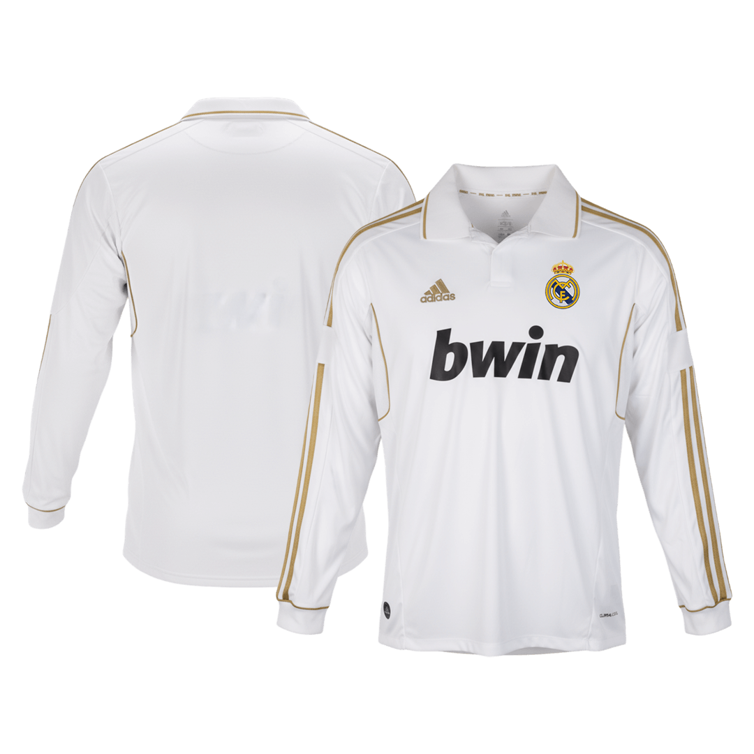 Real Madrid Hemmatröja 2011/12 Retro Tröja
 Vit-9