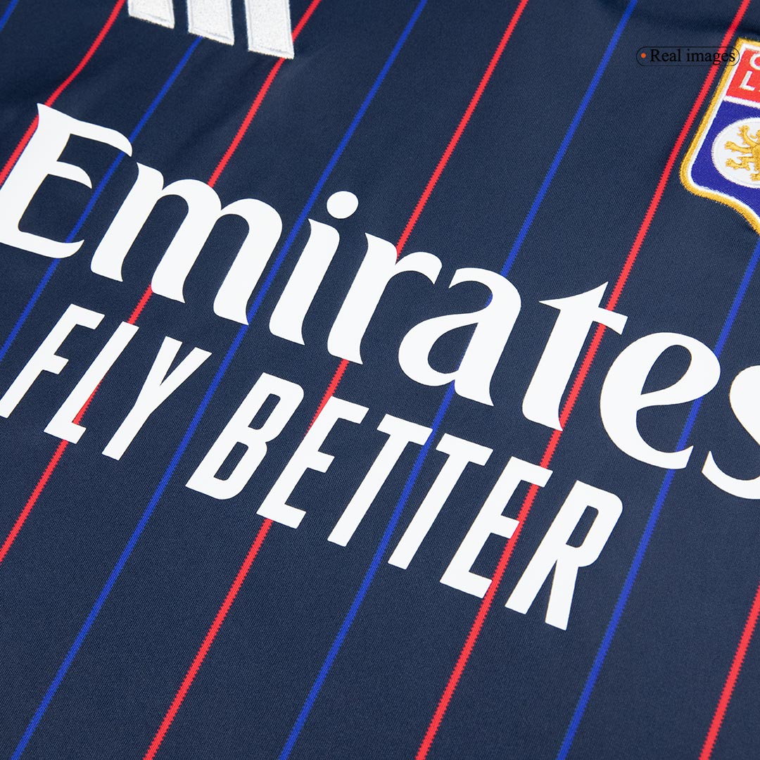 Olympique Lyonnais Tröja 2025/26 Borta Mörkblå
