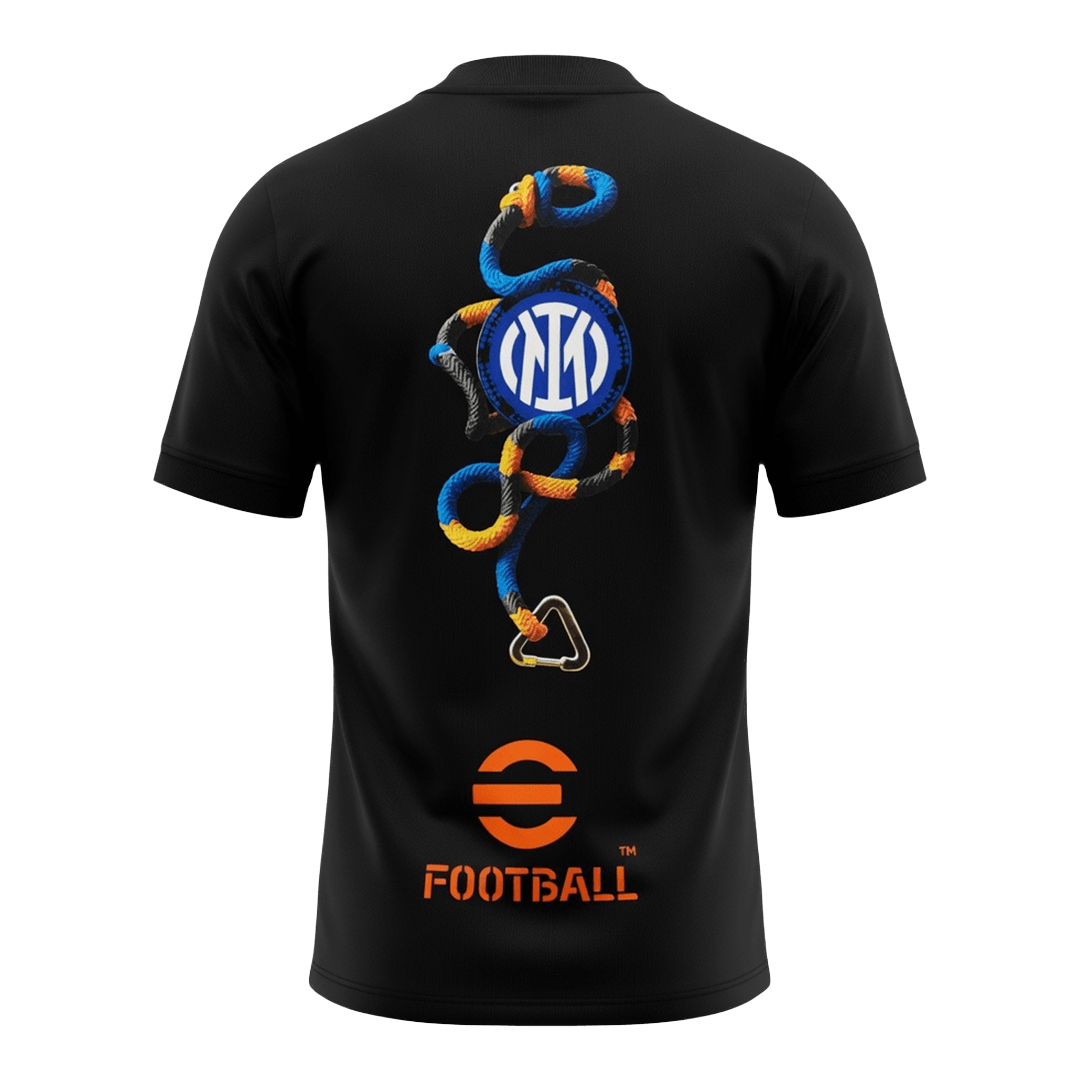 Inter Milan Tröja 2025/26 Före match Svart-11