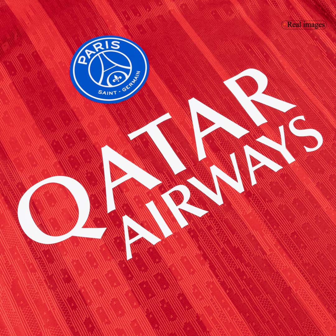 PSG Tröja HAKIMI #2 2025/26 Tredje Röd-5