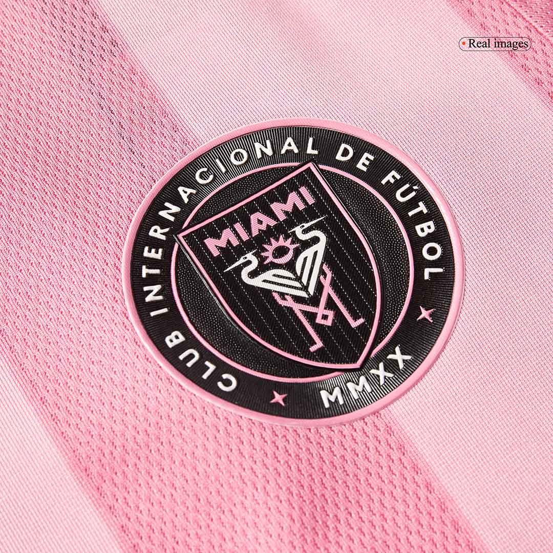 Inter Miami CF Tröja DE PAUL #7 2025 Hemma Rosa-8