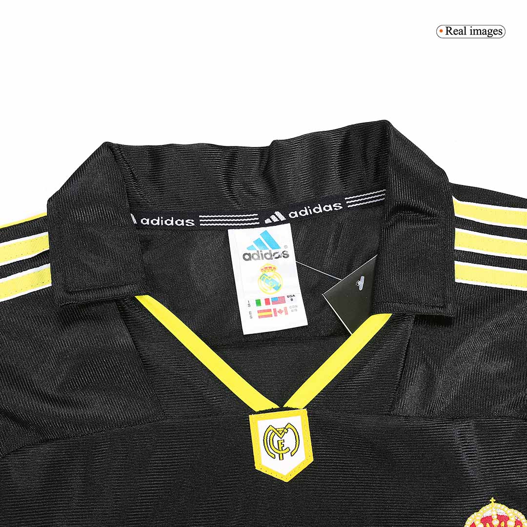 Real Madrid Bortatröja 1999/00 Retro Tröja
 Svart