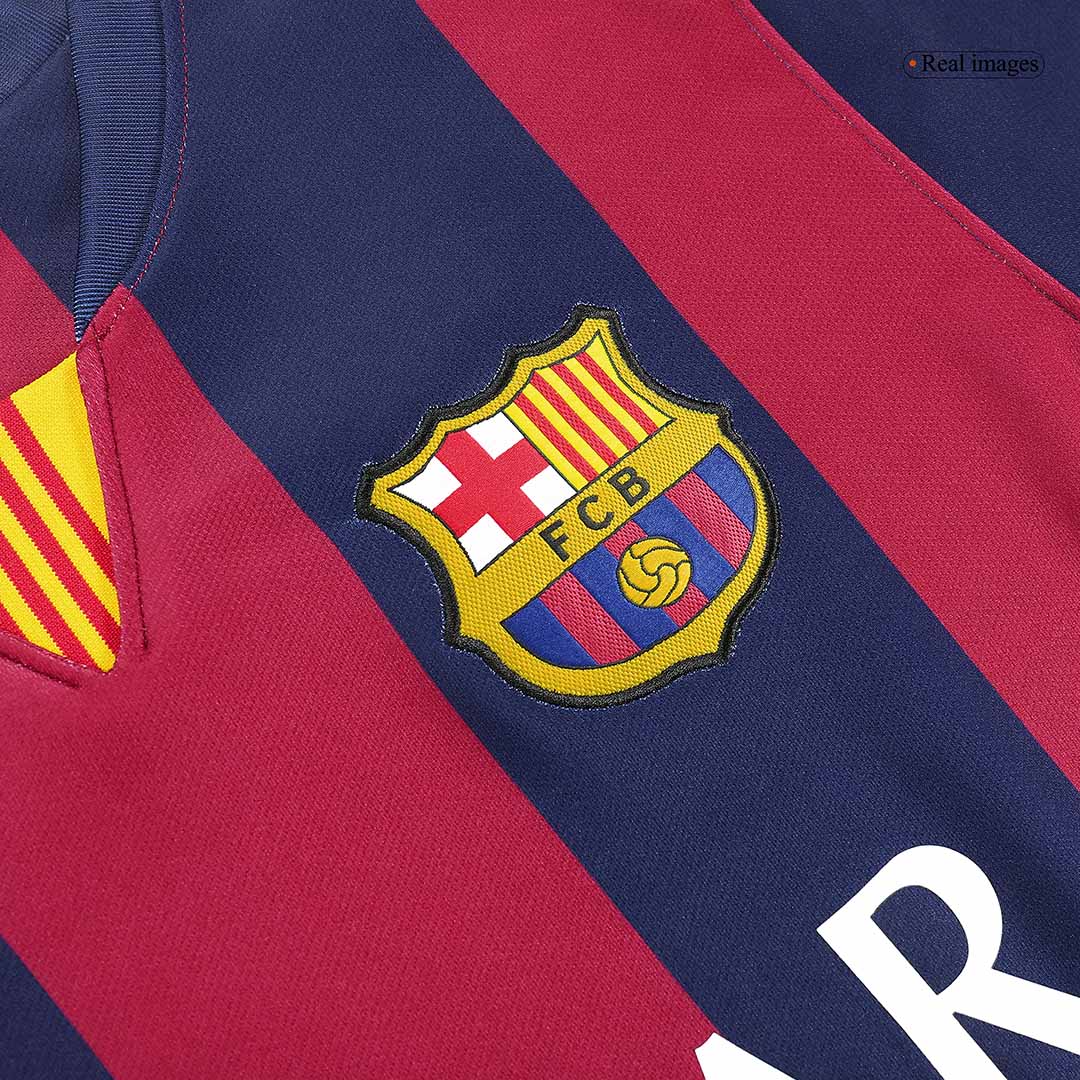 MESSI #10 Barcelona Hemmatröja 2014/15 Retro Tröja-7