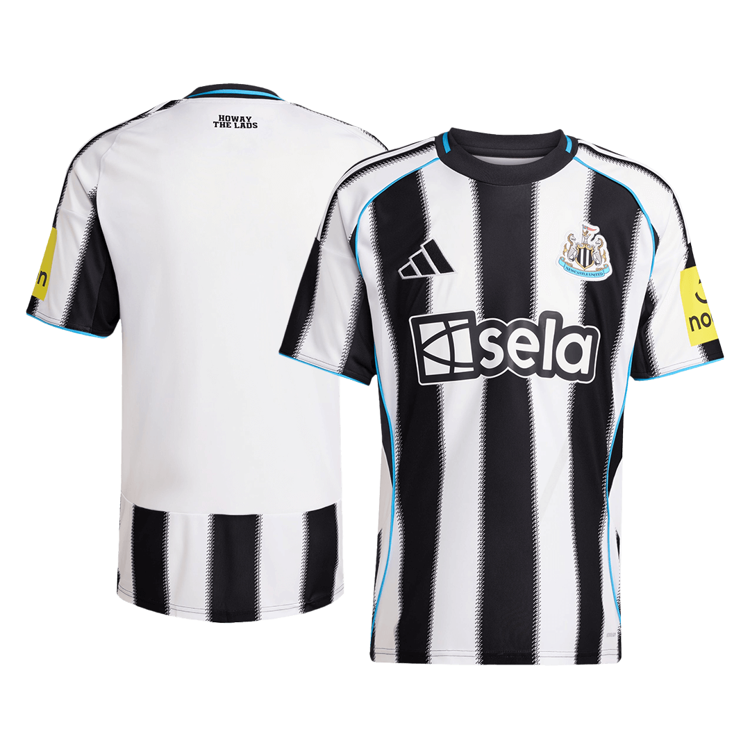 Newcastle United Tröja 2025/26 Hemma Svart & Vitt-12