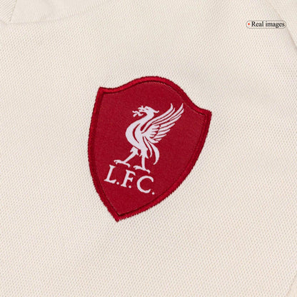 Liverpool Tröja 2025/26 Bortaställ Vit Barn-11