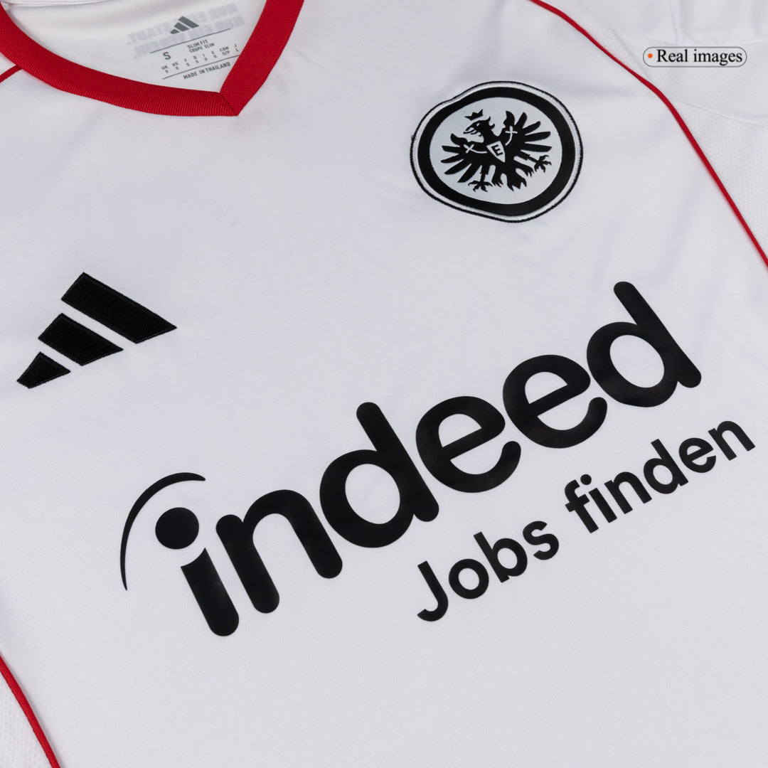 Eintracht Frankfurt Tröja 2025/26 Borta Vit-6