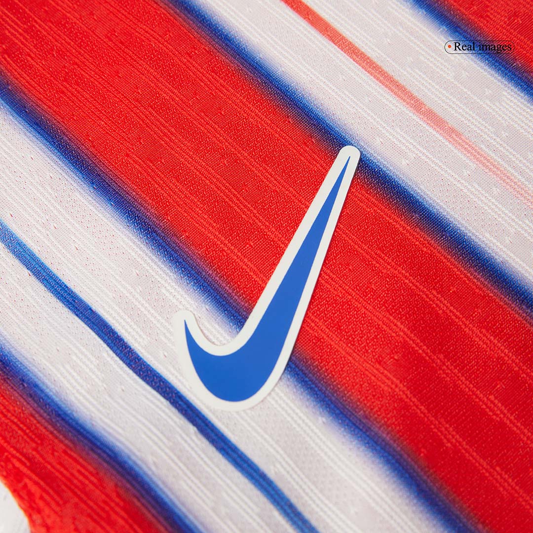 Atletico Madrid Tröja GRIEZMANN #7 2024/25 Hemma Autentisk Röd & Vit
