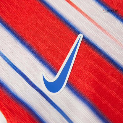 Atletico Madrid Tröja GRIEZMANN #7 2024/25 Hemma Autentisk Röd & Vit-8