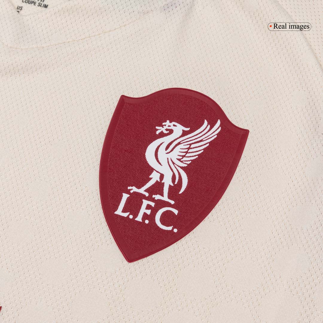 Liverpool Tröja 2025/26 Borta Vit-8