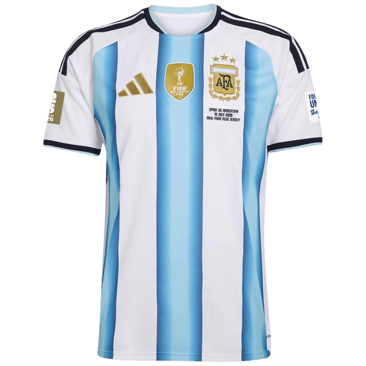 Argentina Tröja 2026 Hemma Autentisk Blå & Vit Final