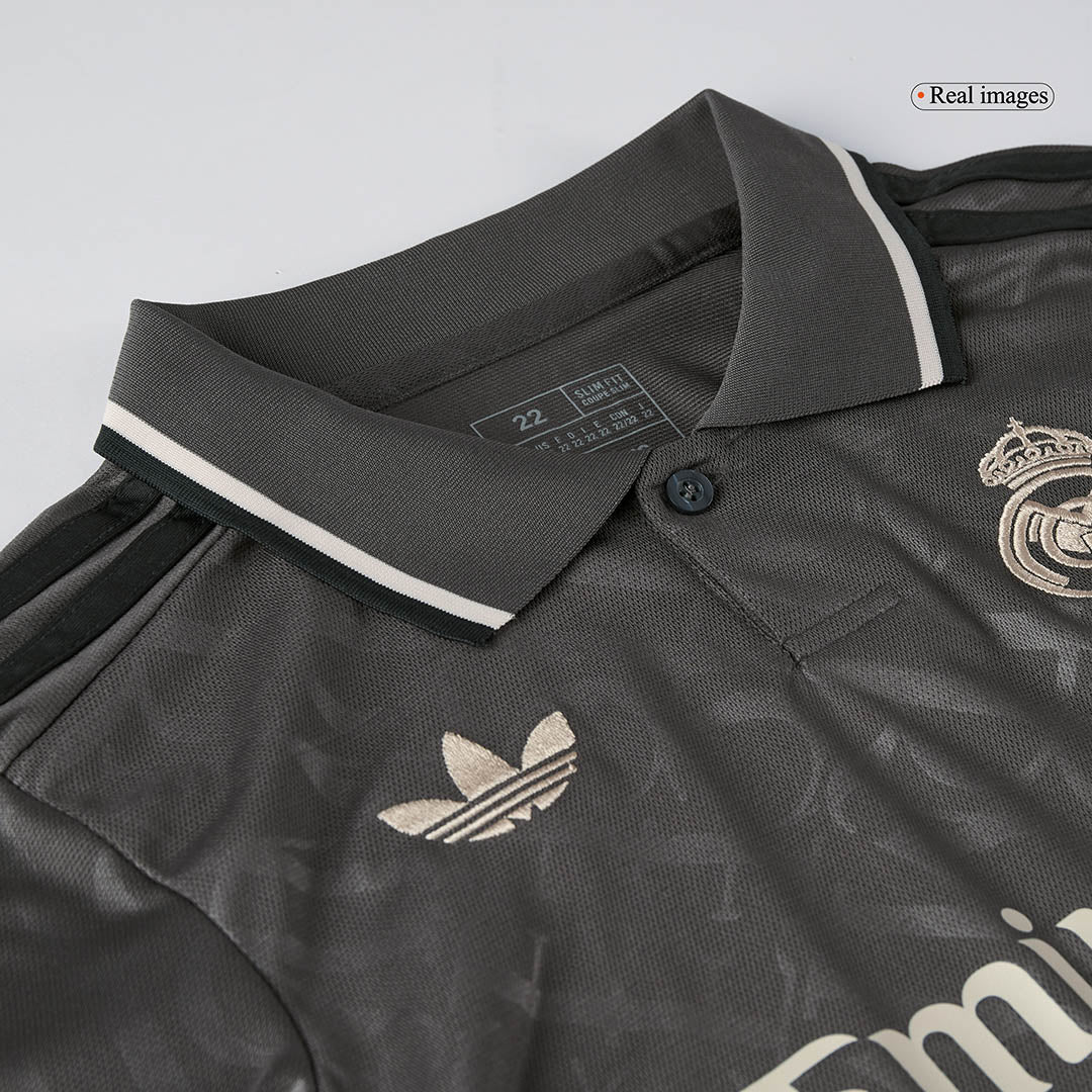 Real Madrid Tröja 2024/25 Tredje Grå Barn