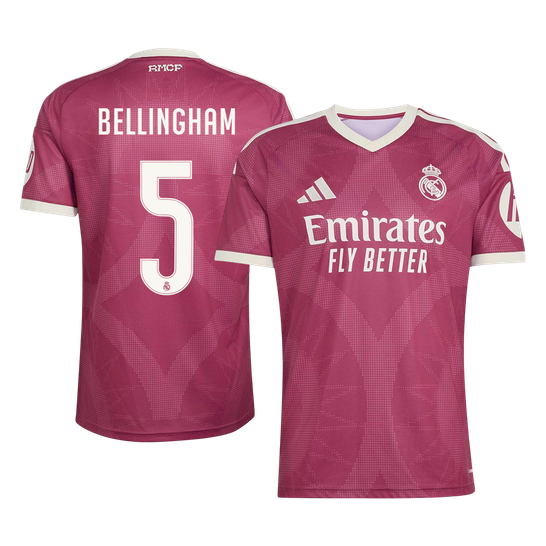 Real Madrid Tröja BELLINGHAM #5 2026/27 Third Röd