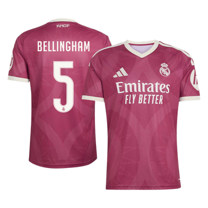 Real Madrid Tröja BELLINGHAM #5 2026/27 Third Röd