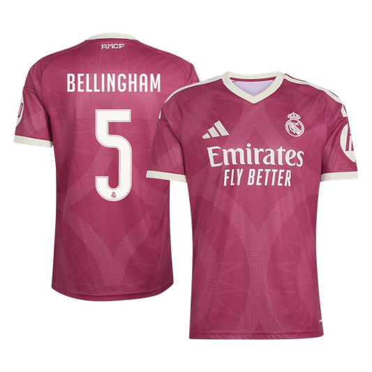 Real Madrid Tröja BELLINGHAM #5 2026/27 Third Röd