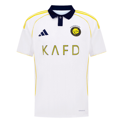 Al Nassr Tröja RONALDO #7 2025/26 Tredje Vit-10
