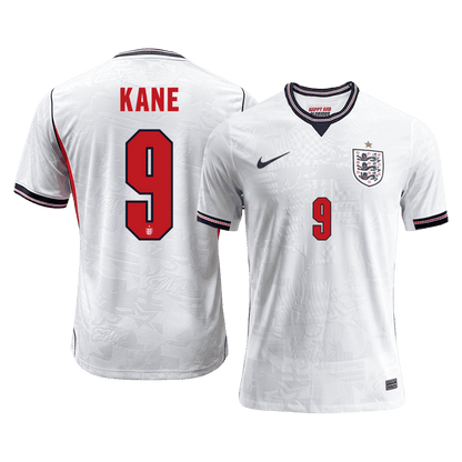 England Tröja KANE #9 2026 Hemma Autentisk Vit
