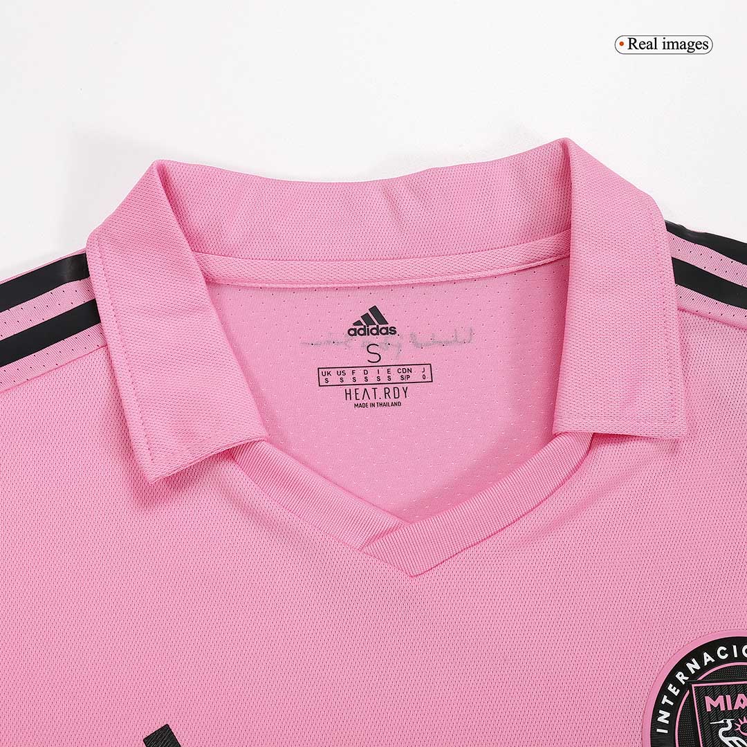 Inter Miami CF Tröja MESSI #10 2022 Hemma Rosa