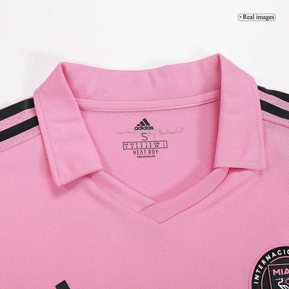 Inter Miami CF Tröja SUÁREZ #9 2022 Hemma Rosa-8