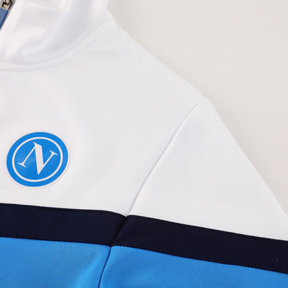 Napoli Träningsset (Jacka+Byxor) 2025/26 Vit-13