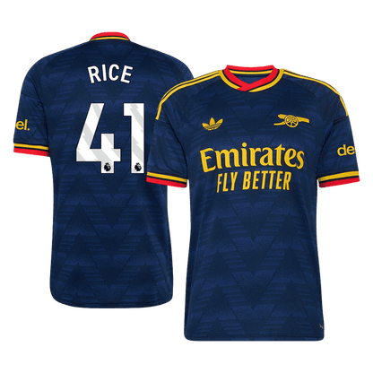 Arsenal Tröja RICE #41 2026/27 Borta Mörkblå