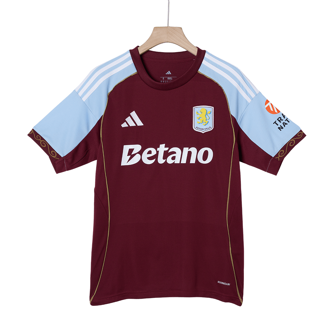 Aston Villa Tröja 2025/26 Hemma Röd